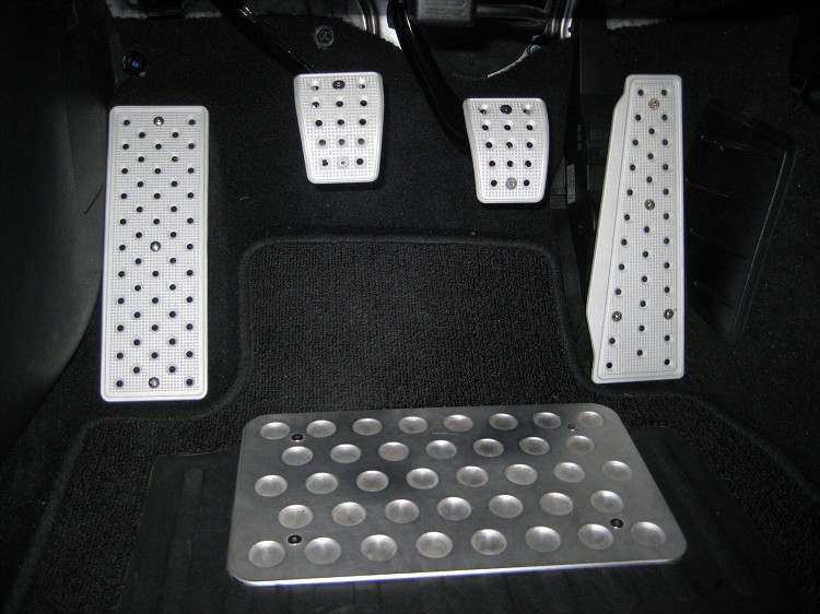 race car pedal