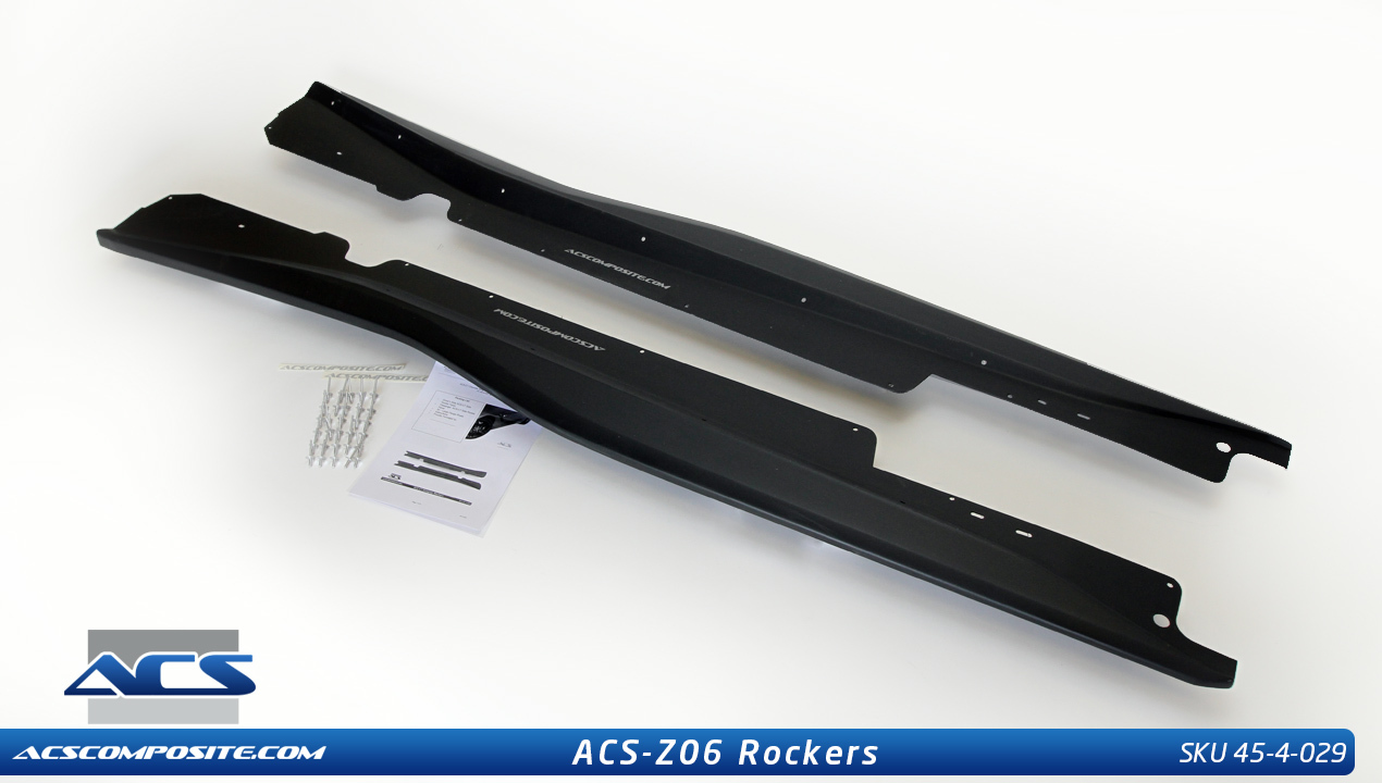 C7 Corvette ACS Z06 Rockers Skirts