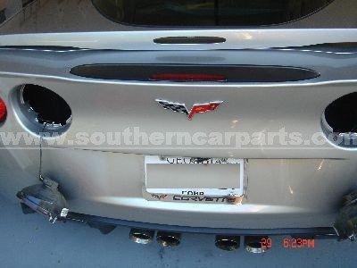 C6 corvette spoiler installation