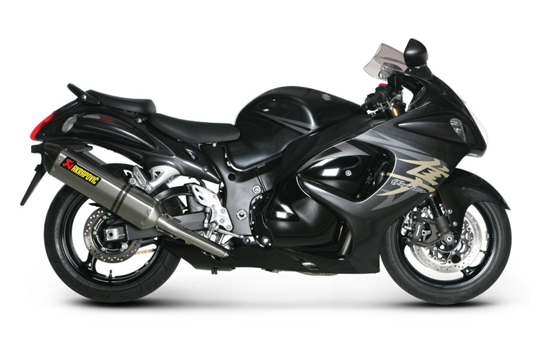 GSX-R1300 Hayabusa Racing Akrapovic Dual Exhaust and Headers S-S13R2-RC ...