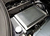 C7 Corvette Painted Perforated Stainless Steel Fuse Box Cove