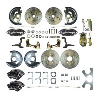 1964-1971 Oldsmobile 442 Front and Rear Brake Conversion Kit The Right Stuff AFXSD21CS