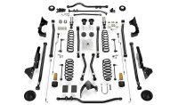 Fits Jeep JK Long Arm Suspension 6 " Alpine RT6 System No Shock Absorbers For 07-18 Wrangler JK 2...