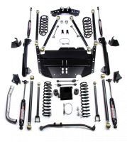 Fits Jeep TJ 4 " Pro LCG Long Flexarm Suspension System w/ 9550 Shocks 97-06 Wrangler TJ TeraFlex