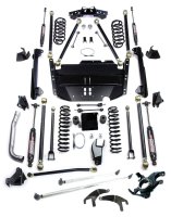 Fits Jeep TJ 5 " Pro LCG Long Flexarm Suspension System w/ High Steer and 9550 Shocks 97-06 Wrang...