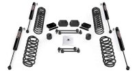 Fits Jeep JL Coil Spring Base 2.5 " Lift Kit and 9550 VSS Twin Tube Shocks For 10+ Wrangler JL 2 ...