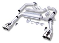 Borla Camaro Stainless Steel Cat-Back 3" Adj System (93-95) 1446