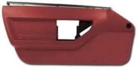 C4 1984-1985 Corvette Standard Door Panel Set Red