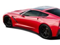 Duraflex 112366 Apex Side Splitters for 2014-2019 C7 Corvette