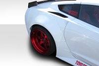 2014-2019 Corvette C7 Duraflex Gran Veloce Wide Body Rear Fender Flares- 2 Piece