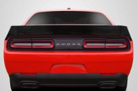 2008-2023 Dodge Challenger Carbon Creations DriTech Novara Wing - 3 Piece