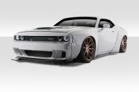 2015-2023 Dodge Challenger Duraflex Circuit Wide Body Kit - 15 Pieces - Includes Circuit Front Bu...