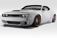 2008-2014 Dodge Challenger Duraflex Circuit Body Kit - 15 Pieces - Includes Circuit Front Bumper ...