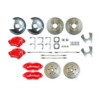 1975-1977 Chevrolet Nova Front and Rear Brake Conversion Kit The Right Stuff F70RDM25Z