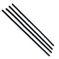 1972-80 International Scout II Replacement Window Felts Whiskers Kit (4pcs)