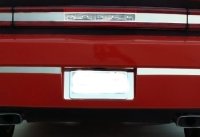 2008-2014 Dodge Challenger Polished Stainless Back Tag Plate