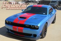 2015-2018 Challenger SRT Style Twin Full Length Stripes