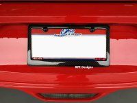 2015-2019 Ford Mustang Real Carbon Fiber License Plate Frame