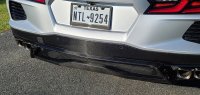 2020-2025 Corvette C8 AGM Visible Carbon Fiber Rear Diffuser