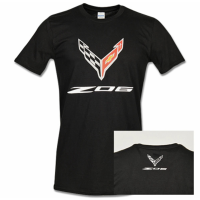 2020-2025 Corvette C8 Ralph White Merchandising Z06 T-shirt (Black)