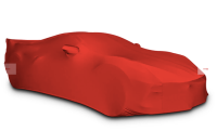 2020-2025 Corvette C8 SR1 Performance Ultraguard Stretch Satin Indoor Car Cover - Red