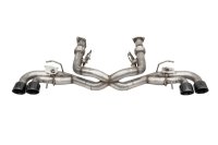 2020-2023 C8 Corvette Corsa Exhaust Valved Cat Back w/Black Tips NPP 21105BLK