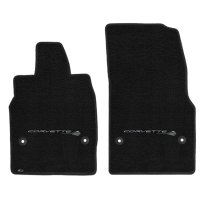 2020-2023 Corvette C8 Lloyd Floor Mats - C8 Stingray and Corvette Word Combo