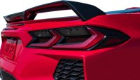 2020-2025 C8 Corvette Lamin-X Tail Light Blackout Overlay Decals - Medium Smoked