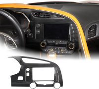 2014-2019 Corvette C7 Carbon Fiber Dash/Infotainment System Overlay Panel