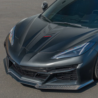 2020-2024 C8 Corvette Z06 Carbon Fiber 3pc Front Lip Splitter