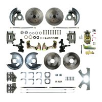 1967-1967 Pontiac Firebird Front and Rear Brake Conversion Kit The Right Stuff AFXSD42D