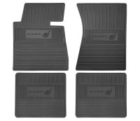 1965-1966 Dodge Dart Gt A-Body Next Generation Custom Vintage Rubber Floor Mats Package