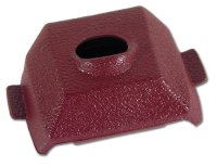 1973-1975 C3 Corvette Inside Mirror Bracket Cover Oxblood