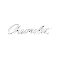 1969-1970 Full-Size Chevrolet Trunk Lid Emblem, "Chevrolet", Sold as Each