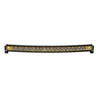 40 Inch LED Light Bar Single Row Curved Amber Backlight Radiance Plus RIGID Industries 34004