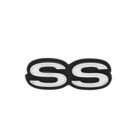 1970-1972 Chevy II and Nova Rear Panel Emblem, "SS", Sold as Each