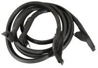 1978-1982 C3 Corvette Weatherstrip - Door Mains Latex