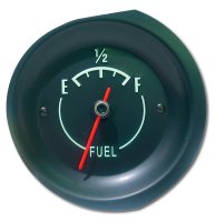 1968-1971 C3 Corvette Fuel Gauge Green Face