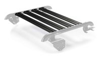 Fits Jeep JK 2 Door Nebo Roof Rack 4-Piece Cargo Slat Kit Black 07-18 Wrangler JK TeraFlex