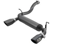 AFE Filters 49-48067-B Rebel Series Axle-Back Exhaust System