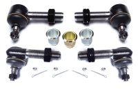 Fits Jeep TJ/LJ Pro LCG High Steer Tie Rod End Replacement Kit w/ Insert Sleeves Complete 97-06 W...