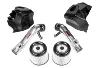 2007-2009 Nissan 350Z Dual Long Tube Air Intake Kit - (Gen 2) [Z33] - Dry Filter - 402842DF