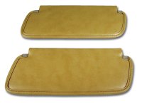 1976 C3 Corvette Sunvisors Buckskin