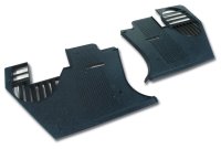 1976 C3 Corvette Kick Panels - Bluegreen