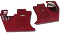 1978-1981 C3 Corvette Kick Panels - Red