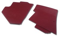 1973-1975 C3 Corvette Shift Console Side Trim - Oxblood