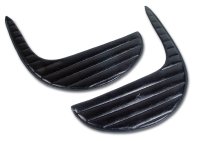 1962 C1 Corvette Kick Inserts Black