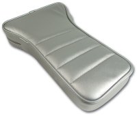 1978 C3 Corvette Reproduction Center Armrest - Silver Pace Leather W/Vinyl