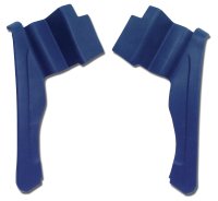 1971-1972 C3 Corvette Interior Rear Quarter Panels Royal Blue Convertible