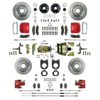 1964-1971 Oldsmobile 442 Front and Rear Brake Conversion Kit The Right Stuff AFXDC51DZ